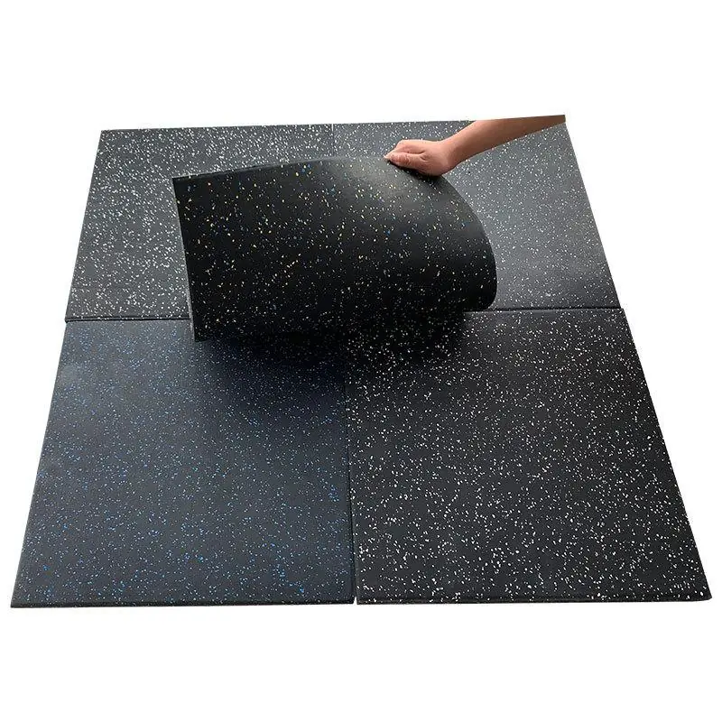 Rubber floor mat