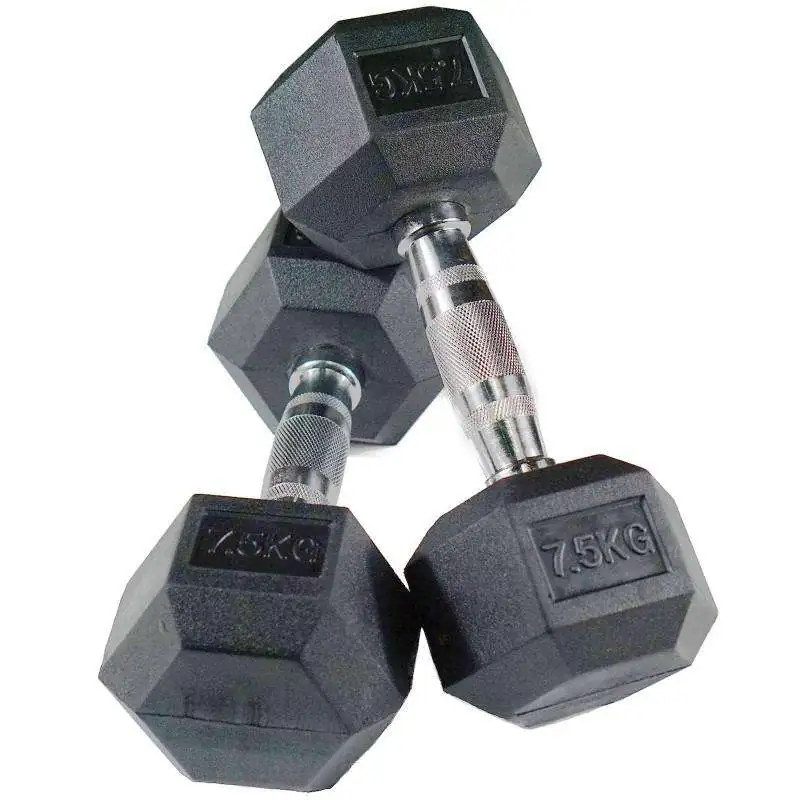 7.5kg pair hexagonal dumbbell